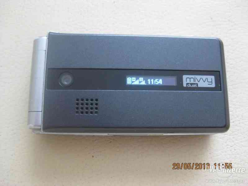 mivvy dual - "véčkový" telefon na 2SIM od 100,-Kč - foto 2