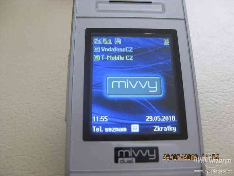 mivvy dual - "véčkový" telefon na 2SIM od 100,-Kč - foto 5
