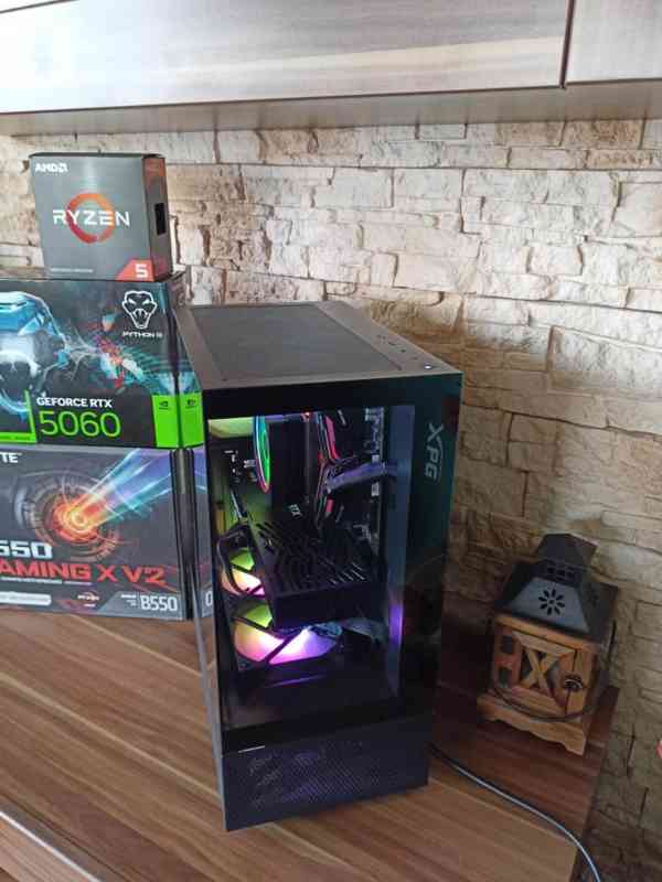 🔥 HERNÍ PC RYZEN 5 5600X, 16GB RAM, RTX 5060 PYTHON, SSD 🔥 - foto 3