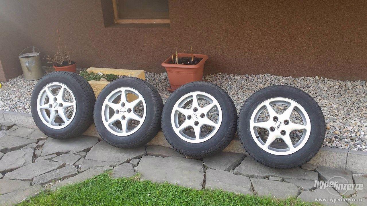 Letní pneu + disky  Brillantis 175/65/ R14 - foto 1