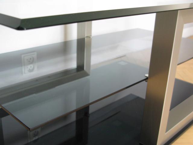 Konferenční/Televizní stolek SKLO-černá, Design Kus - foto 6