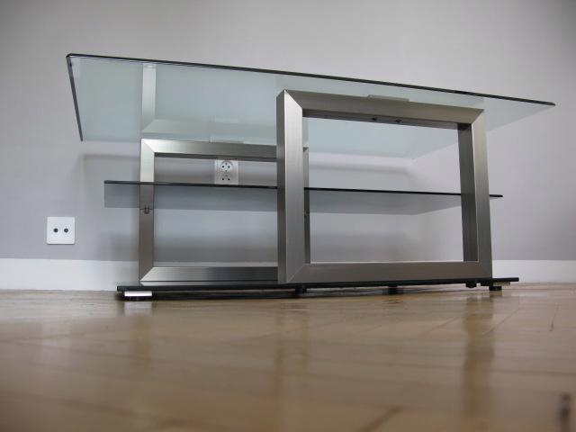 Konferenční/Televizní stolek SKLO-černá, Design Kus - foto 7