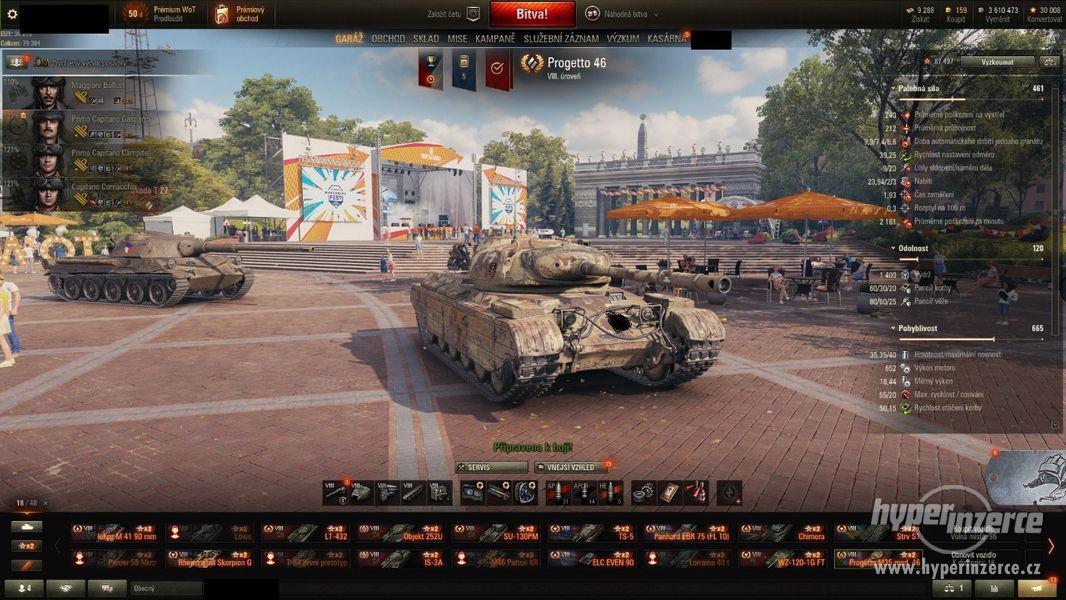 WOT účet obj.279r - foto 7