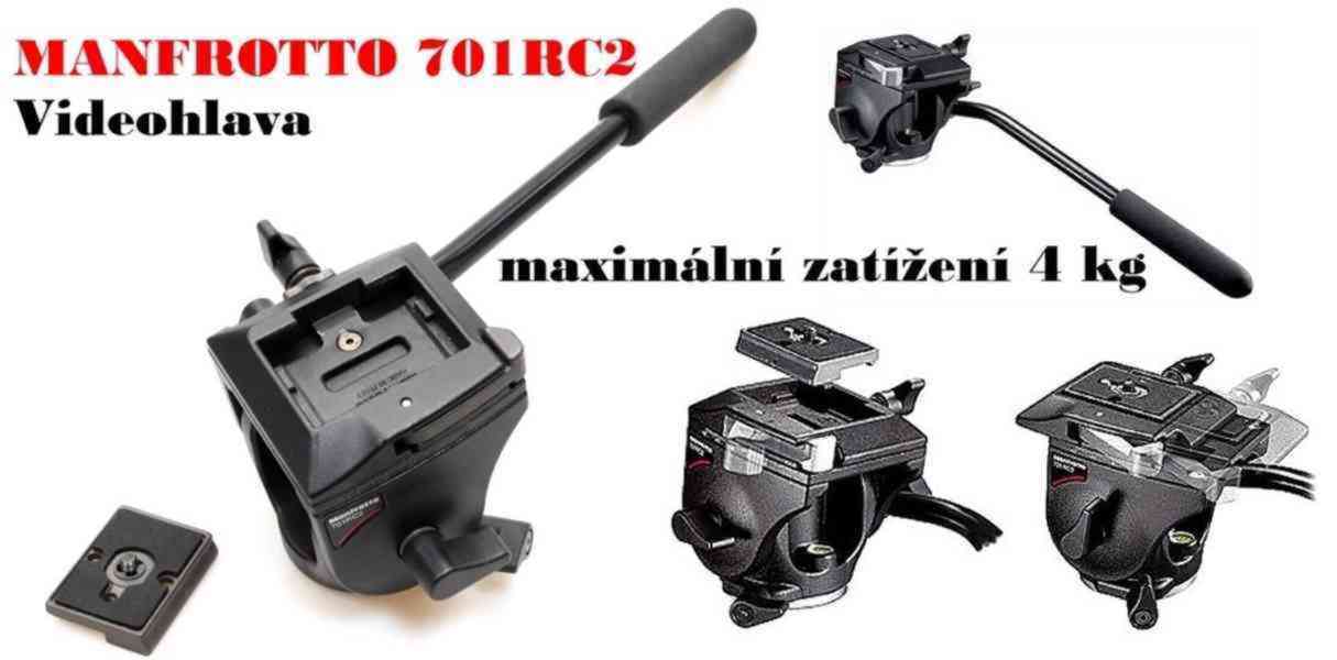 MANFROTTO 701RC2 hlava*360°/+90° -60°*Nosnost: 4kg - foto 1