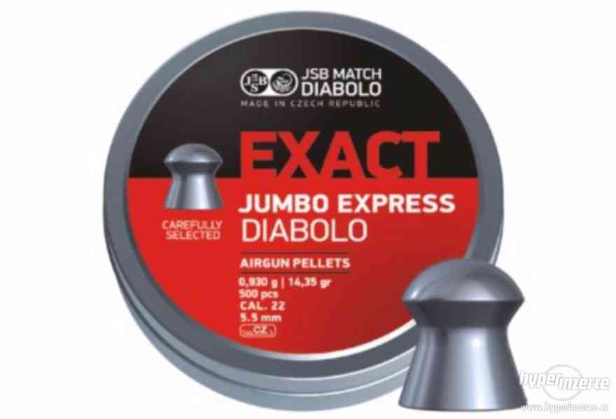 Diabolo JSB Exact Jumbo Express 500ks cal.5,52mm - foto 1