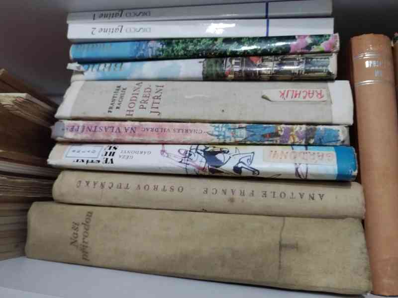 Knihy různých žánrů i kvality