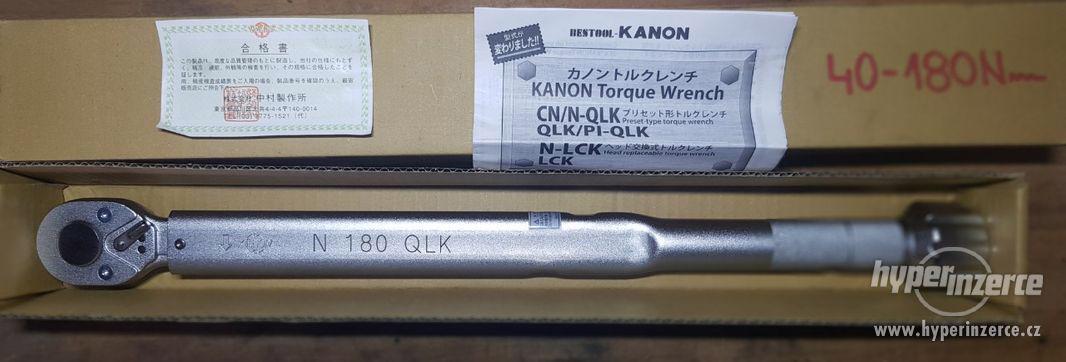 Momentový klíč KANON-QLK 0-180Nm - foto 4