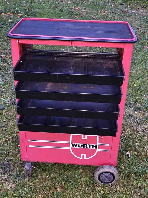 Prodám robustní PROFI dílenský vozík na nářadí Würth. - foto 4
