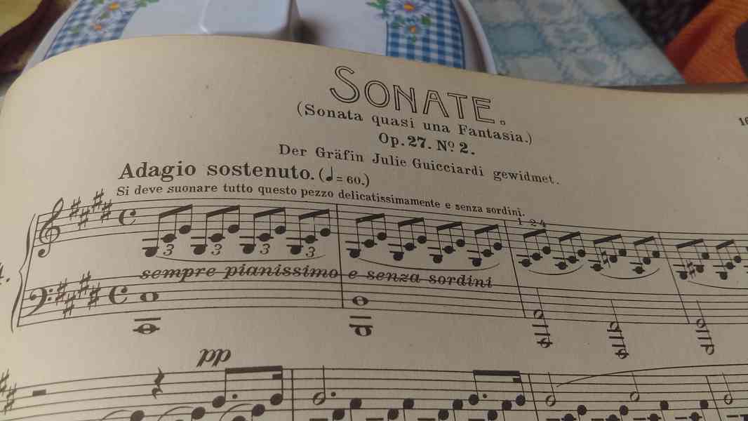 Noty pro klavír, Beethoven - 16 sonát, historický komplet - foto 9