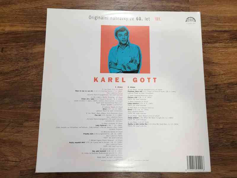 Karel Gott ORIGINÁLNÍ NAHRÁVKY ZE 60. LET III. LP - foto 2