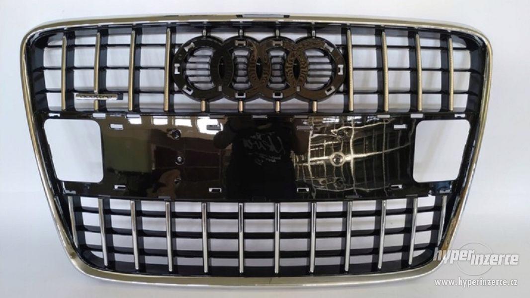 Maska audi q7 s-line Mrizka sline naraznik 09-15