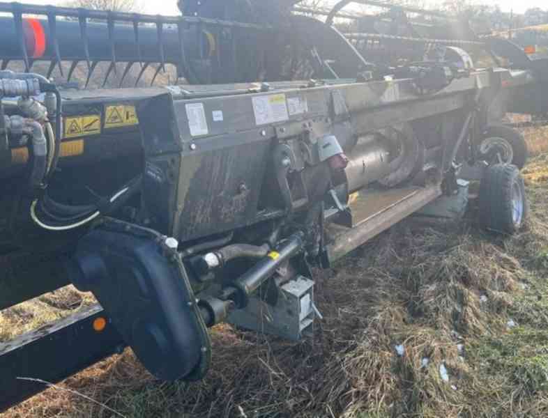 10.5m kombajn lišta MacDon D60S adapter na přívěsu ZDT - foto 5
