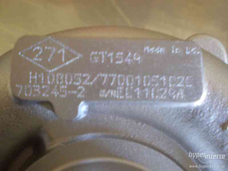 Repasované turbo 703245 1.9 DCi DI-D DTi DI - foto 4