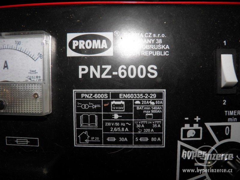 Nabíječka se startem Proma PNZ-600S - foto 5