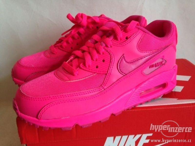 Růžové Air Max Nike - foto 1