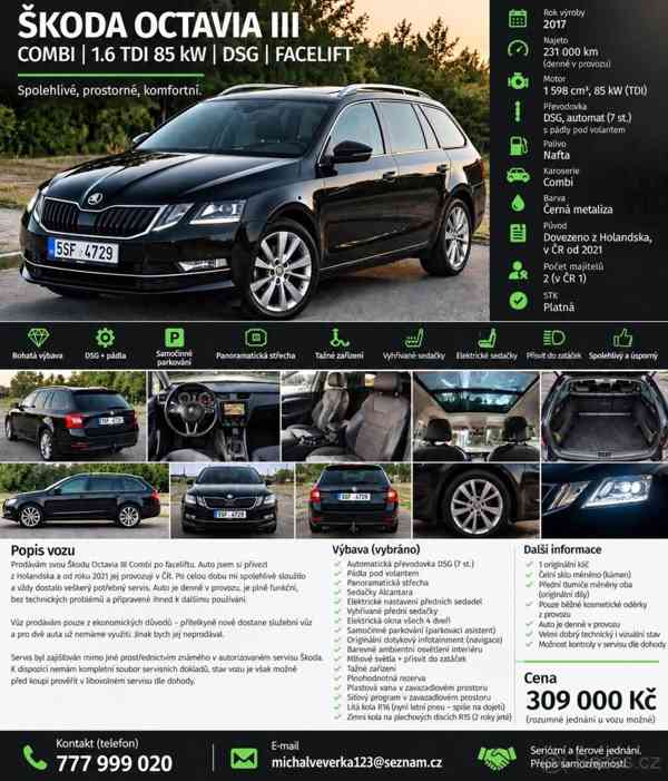 Škoda Octavia 1,6   III COMBI FACELIFT | 1.6 TDI - foto 12
