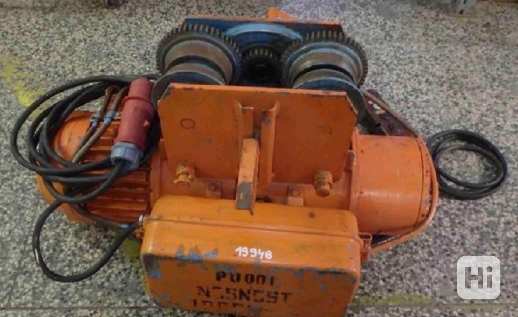 Elektrický kladkostroj nosnost 1000kg typ 10322K (12368.)  - foto 1