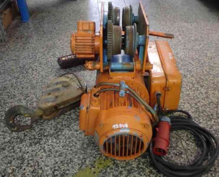 Elektrický kladkostroj nosnost 1000kg typ 10322K (12368.)  - foto 2