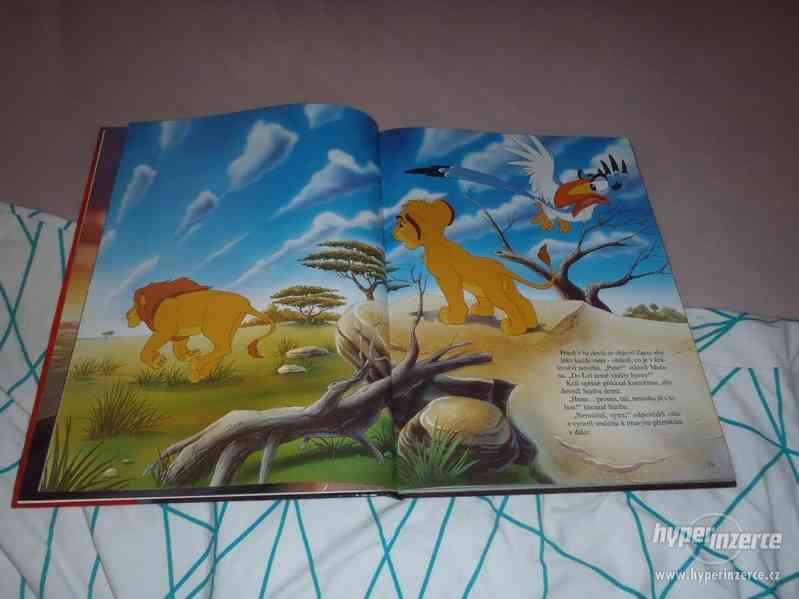 Walt Diseny Lví král - 1995 A4 96 stran pěkný stav - foto 2