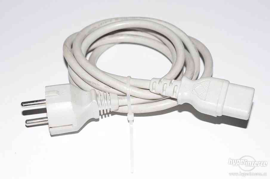 Napájecí kabel 230V; třížilový, světlý, délka min. 1,5m - foto 1