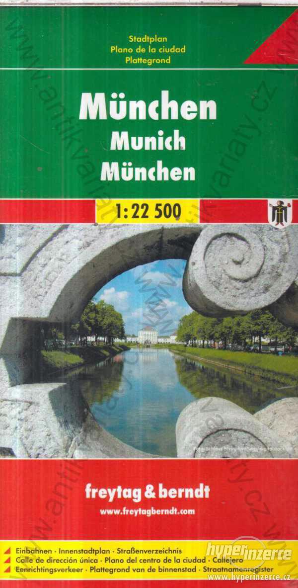 Mnichov; München; Munich City map; Plan de ville - foto 1