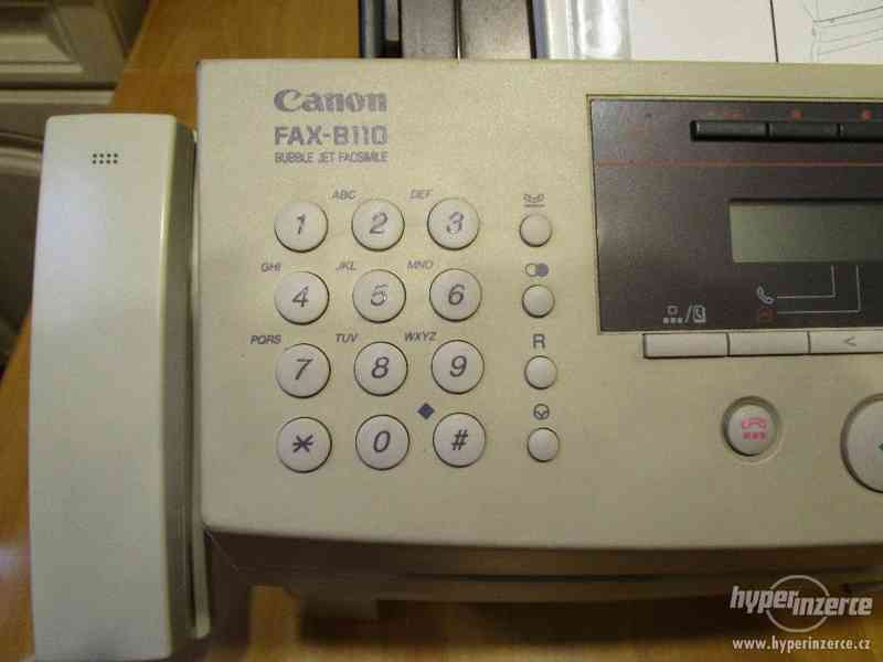 Fax+telefon+digitální záznamník+kopírování Canon B110 - foto 3