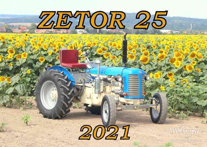 Kalendář Zetor 25 a kalendář Historické traktory Zetor - foto 6
