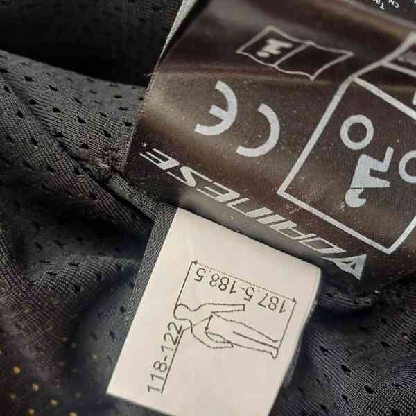 Kožená bunda Dainese Nexus Black/Fluo-Yellow - 60 - foto 5