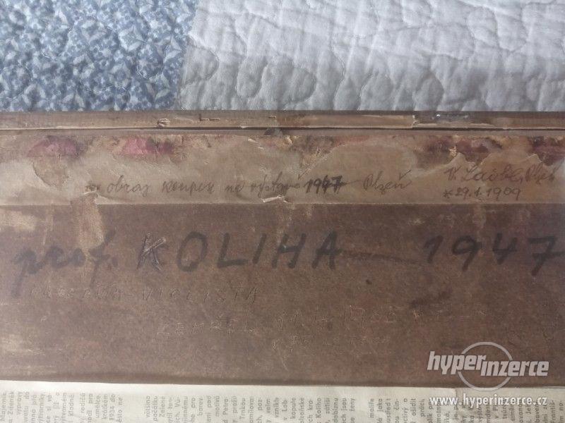 Starožitný obraz František Koliha - foto 6