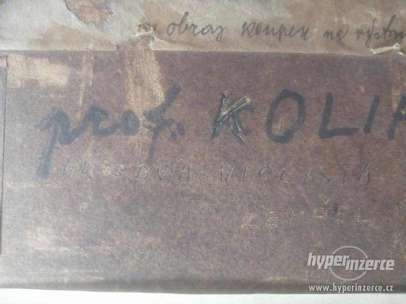 Starožitný obraz František Koliha - foto 7