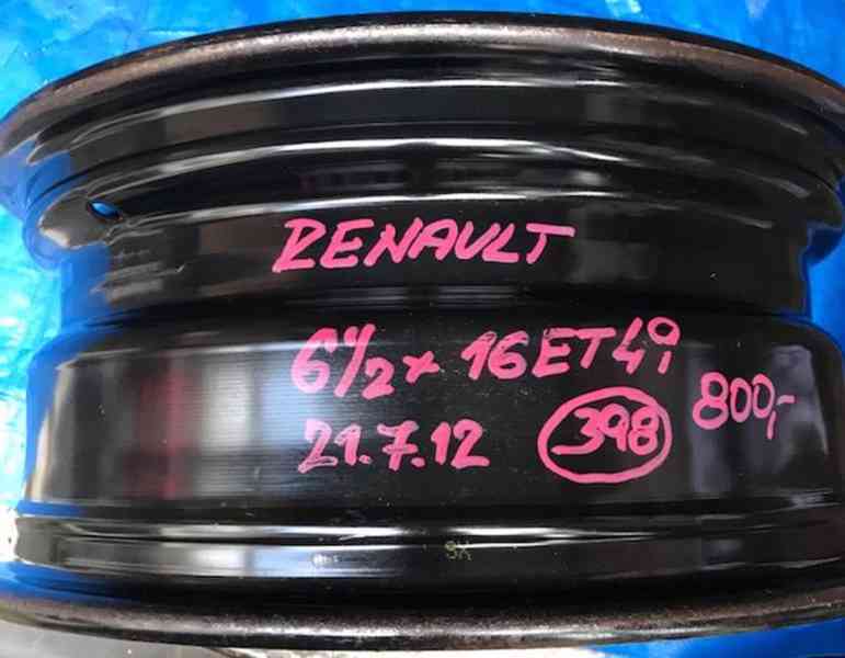 Plech. disky 16"  Renault Scenic - foto 2
