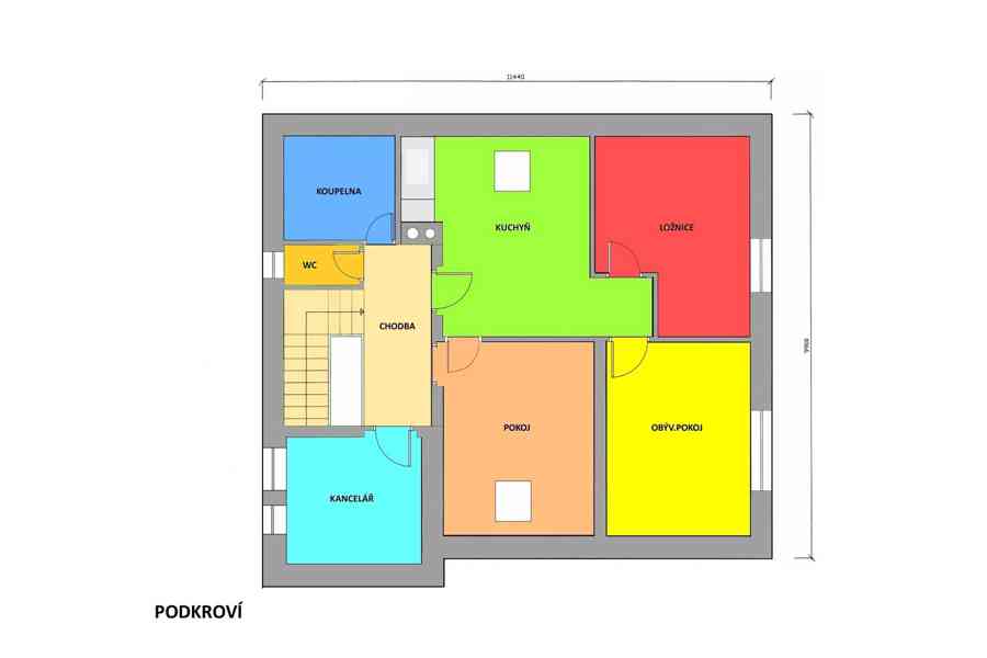 Pronájem bytu 3kk (84m²)v Rychnově nad Kněžnou - foto 9