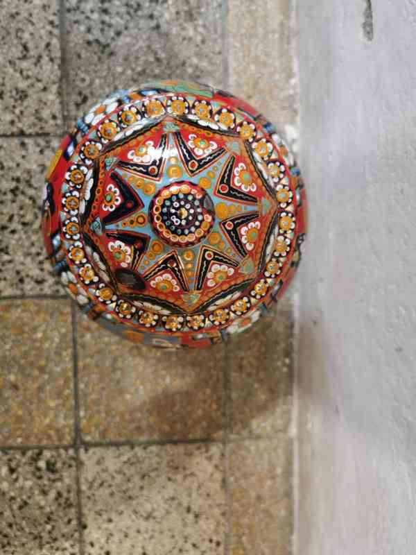 Bohatě zdobená smaltovaná Váza s Gejšami - foto 7