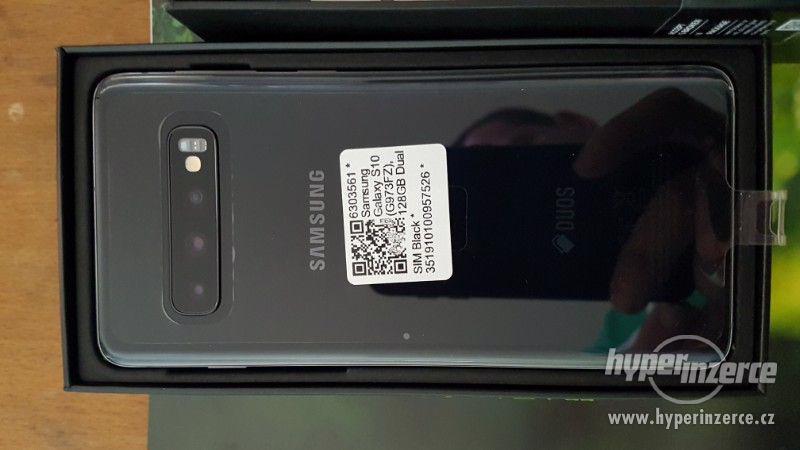 Samsung Galaxy S10, 128GB, černý, NOVÝ - foto 2