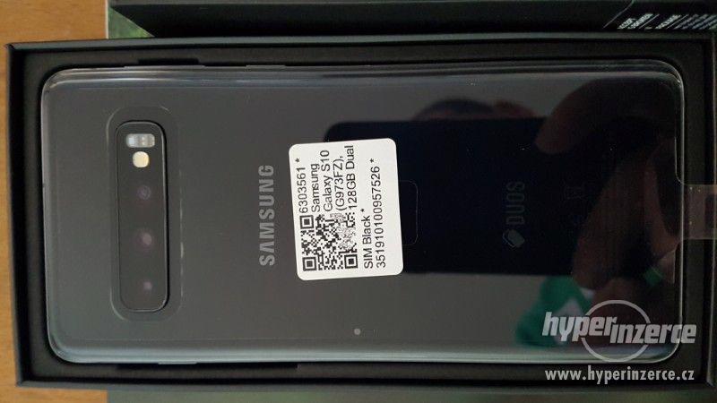 Samsung Galaxy S10, 128GB, černý, NOVÝ - foto 3