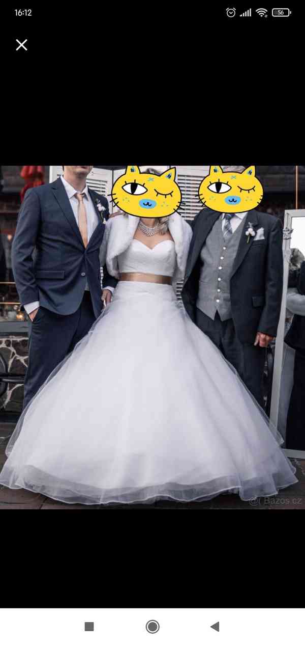 svatební šaty  - foto 2