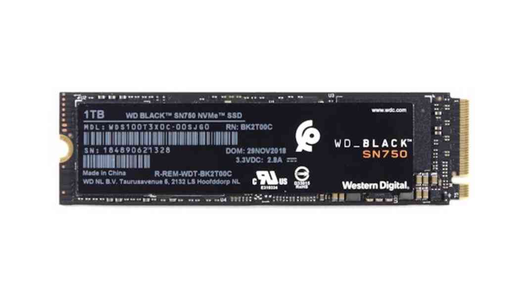 Western Digital Black SN750 NVMe SSD 1TB - foto 2