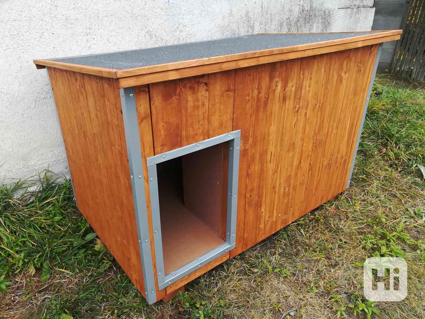 Psí bouda - NOVÁ =Hygienická bouda pro psa pro střední plem. - foto 1