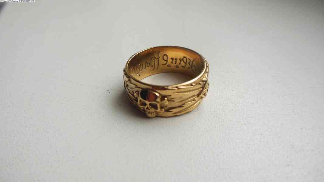 Darovací prsten SS, H.H.1936 - foto 2