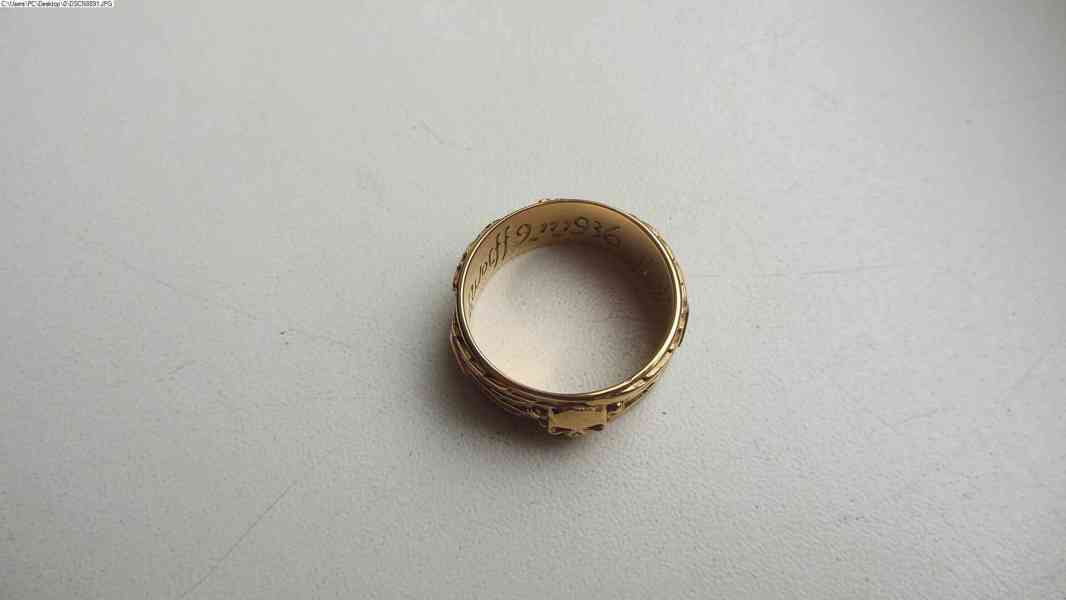 Darovací prsten SS, H.H.1936 - foto 8