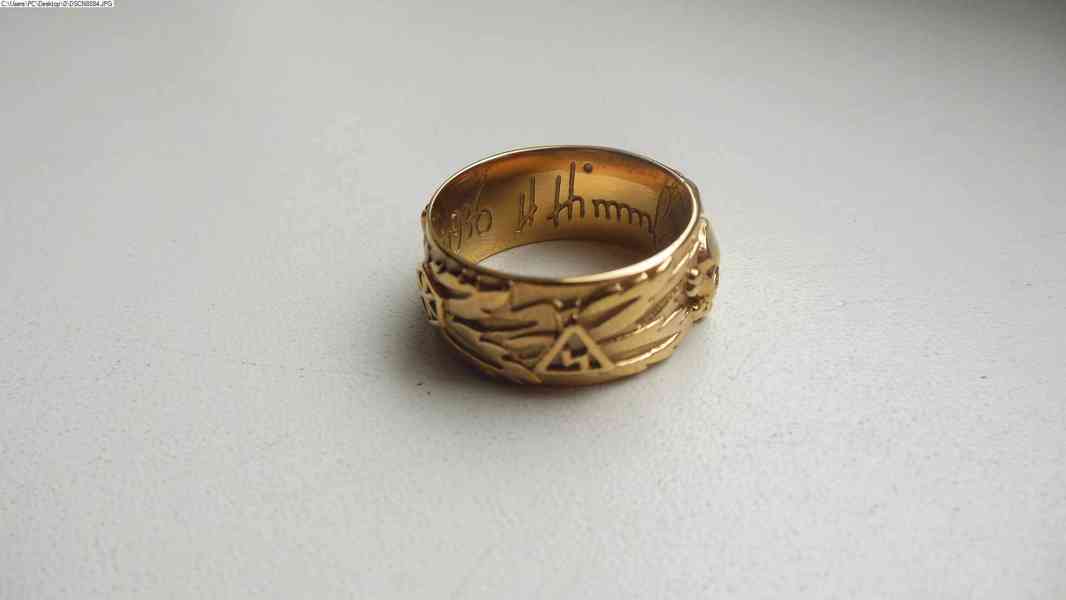 Darovací prsten SS, H.H.1936 - foto 3