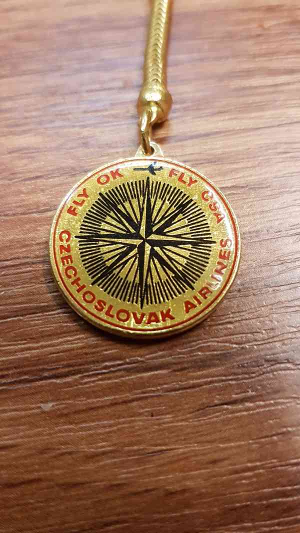 Retro přívěšky ČSA - foto 2