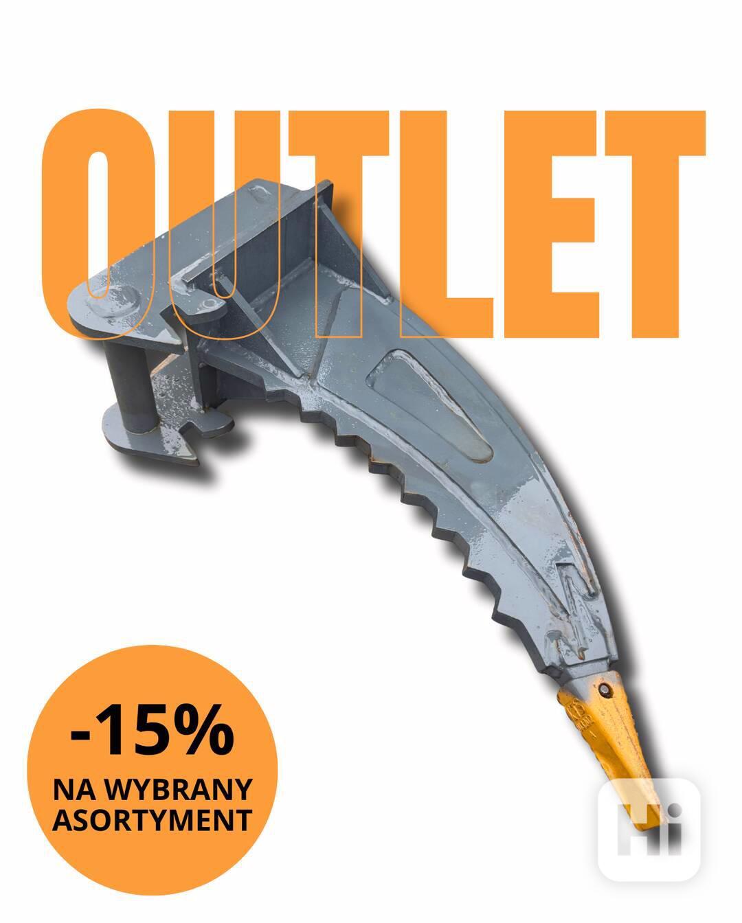 Odkořenovač / Ripper 3,6–7,5 t — Lehnhoff MS03 — OUTLET - foto 1