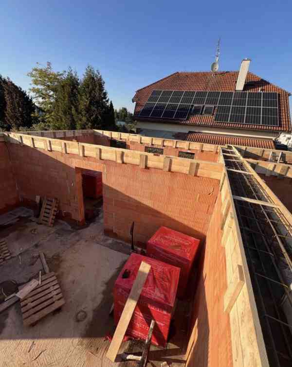 Bednění na šalování věnce - foto 3