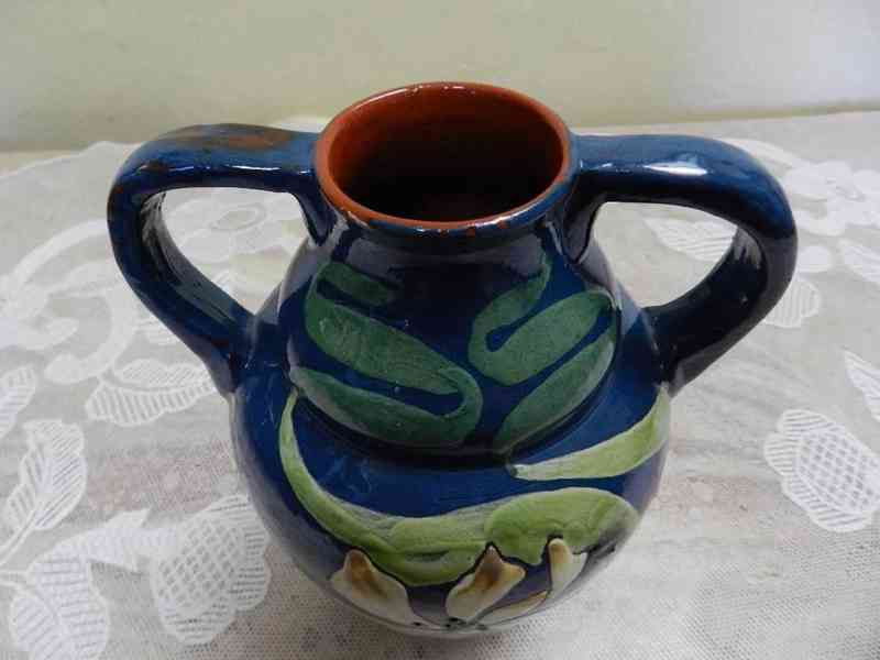 Krásná secesní keramická Váza Wranitzky  - foto 2