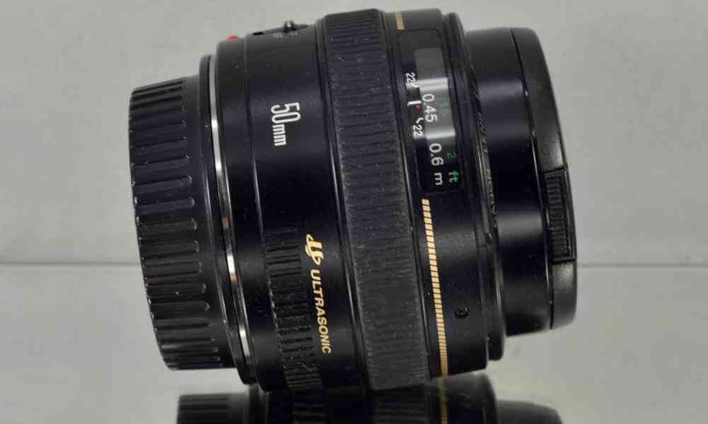 Canon EF 50mm f/1.4 USM full-frame Pevný *UV filtr - foto 6