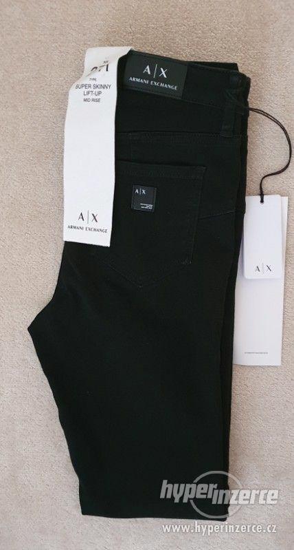 Černé džíny AX s vysokým pasem - foto 4