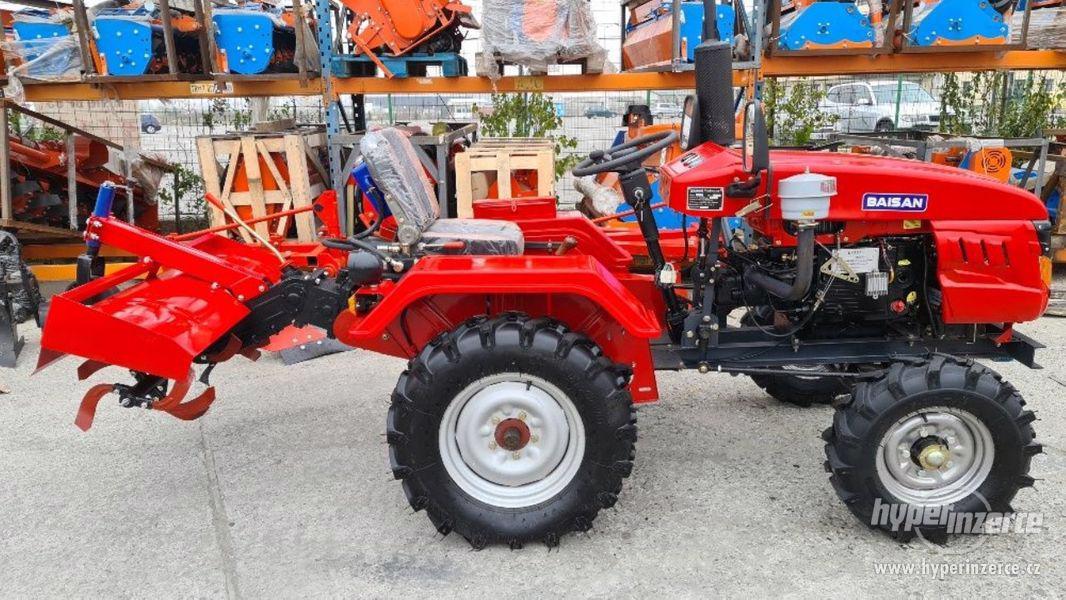 Traktor Baisan 18 CP + fréza + zástrčka - foto 5