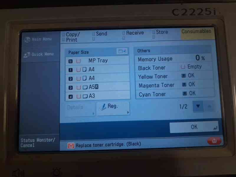 Barevná A3 kopírka Canon iRA C2225i  - foto 11