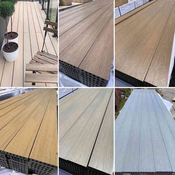 WPC Terasová prkna PREMIUM, koextrudovaná, HPC, skladem  - foto 3